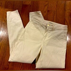 L’Agence Margot High Rise Skinny Jeans in Vintage White size 26